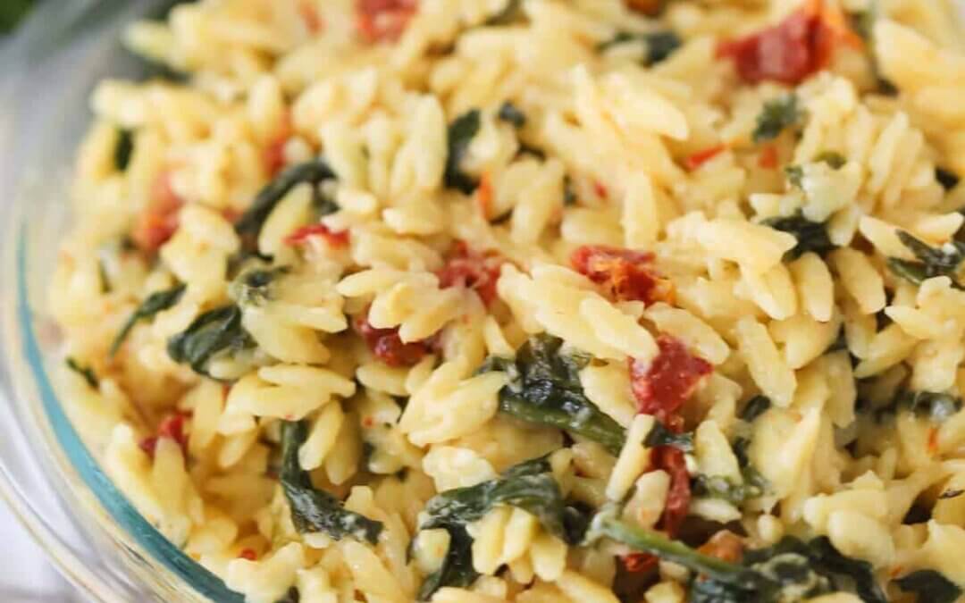 Tuscan Orzo by Food Jonezi chefs Asia and Kelci